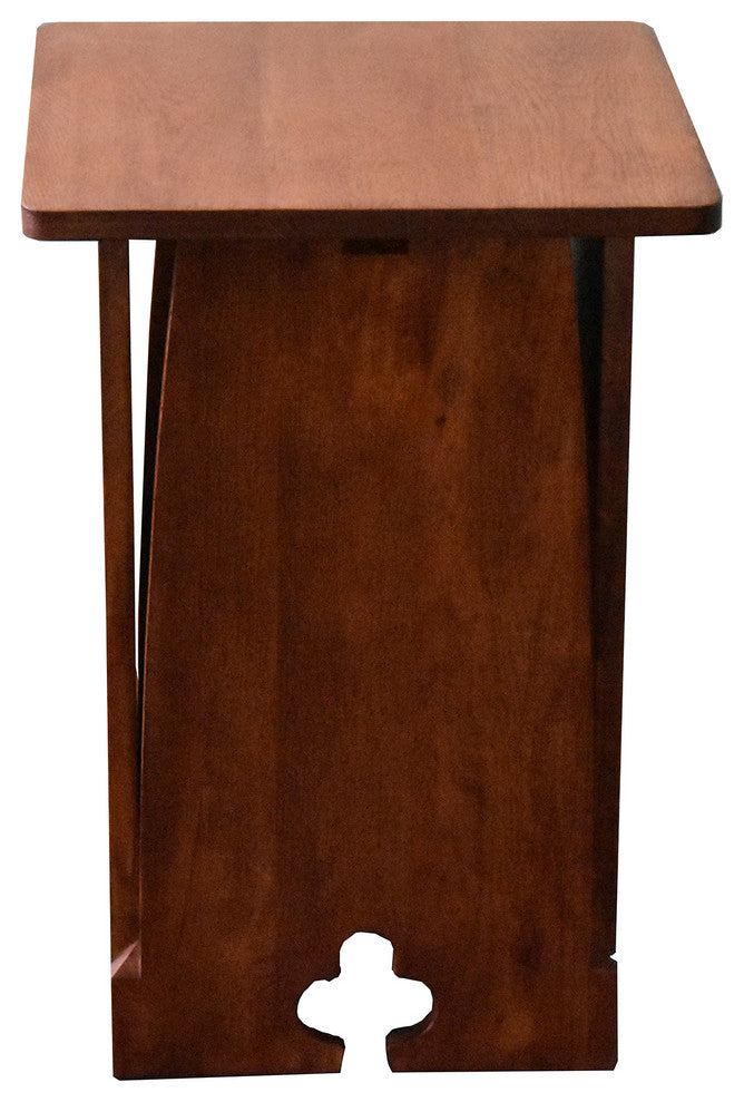 Mission Oak Tabouret Side Table -Michael''s Cherry (MC1)