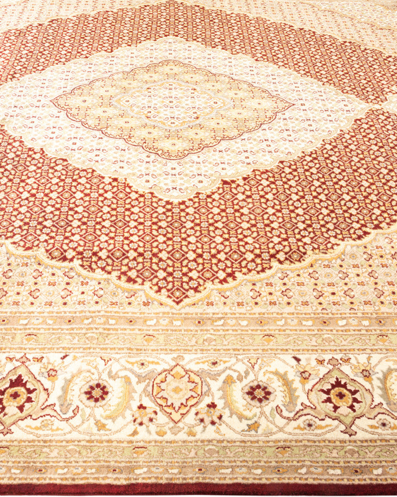 Mogul, One-of-a-Kind Hand-Knotted Area Rug Red, 8'2"x11'2"