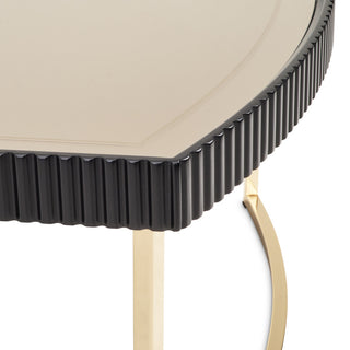 Lisbon Cocktail Table, Silken Matte Black