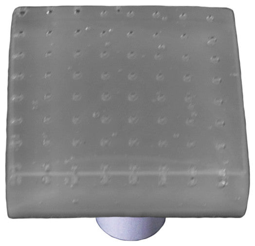 Bubbles Deco Gray, Knob, Alum Post