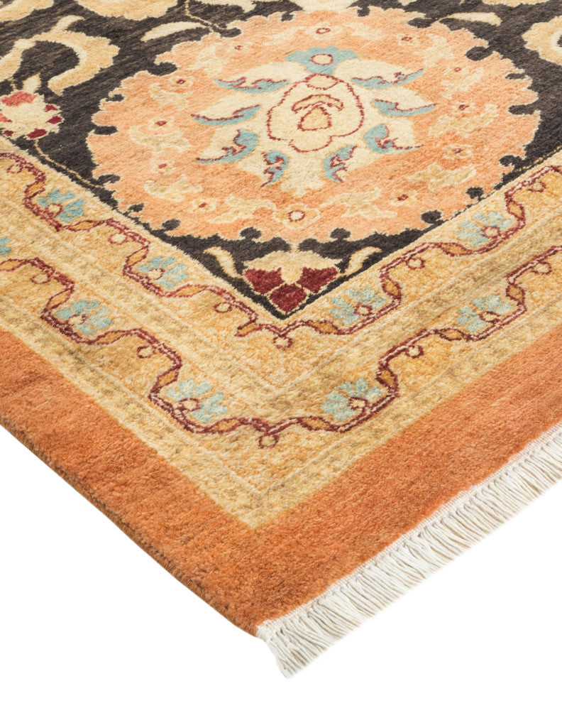 Mogul, One-of-a-Kind Hand-Knotted Area Rug Brown, 12'0"x18'6"