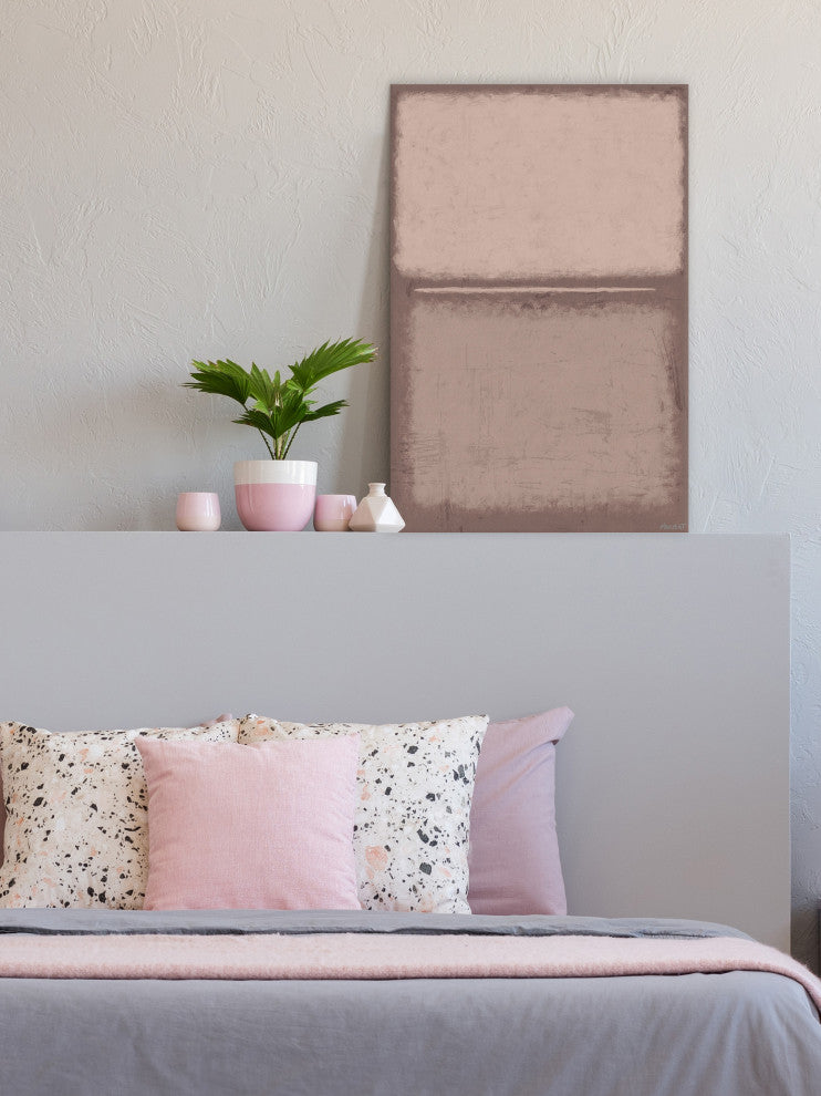 "We're Just Strangers" Painting Print on Wrapped Canvas, 20x30