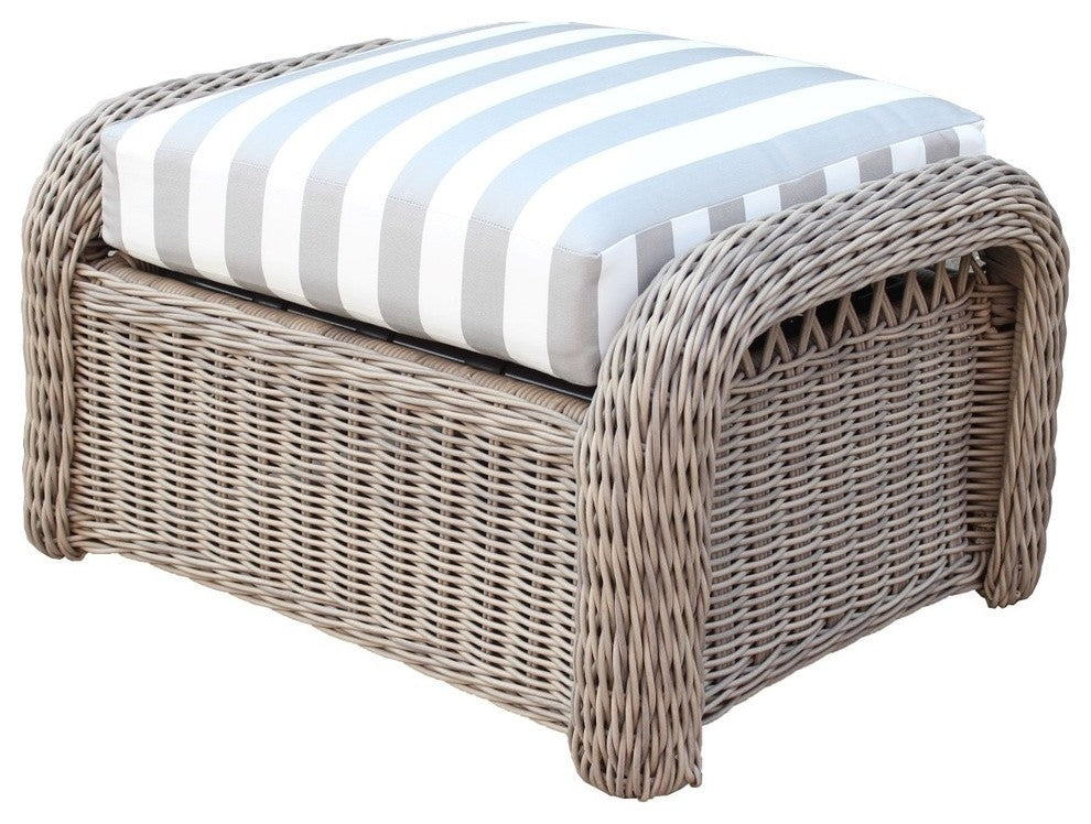 Arcadia Ottoman in Canvas
