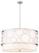 Zlite 197-32BN 5-Light Pendant, White