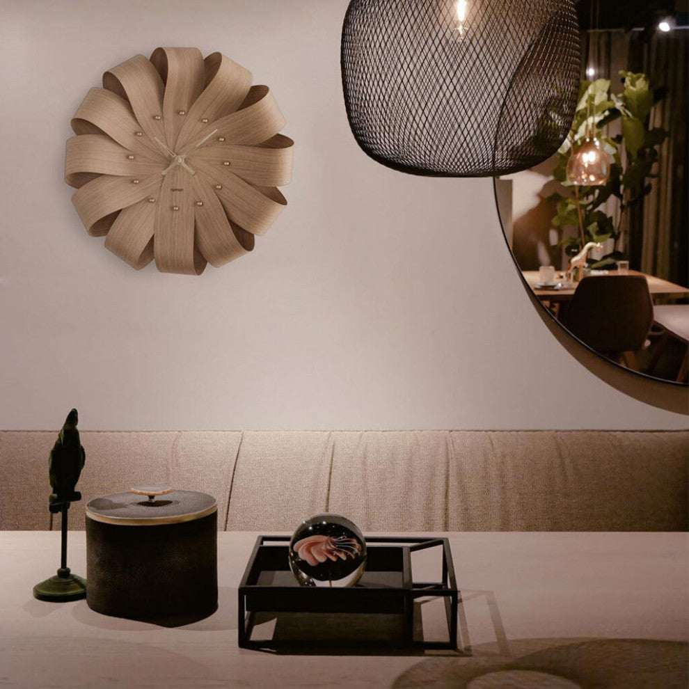 Nomon Brisa Oak X-Large Clock | Body in Oak Wood