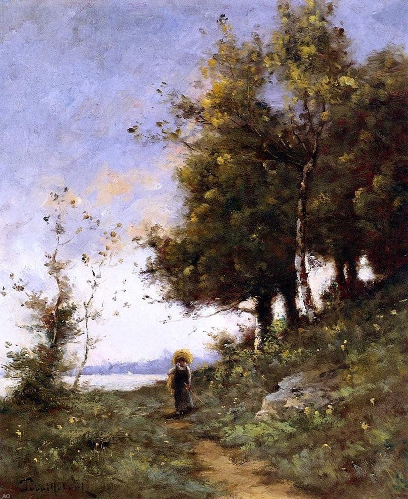 Paul Desire Trouillebert Woman on a Path Wall Decal