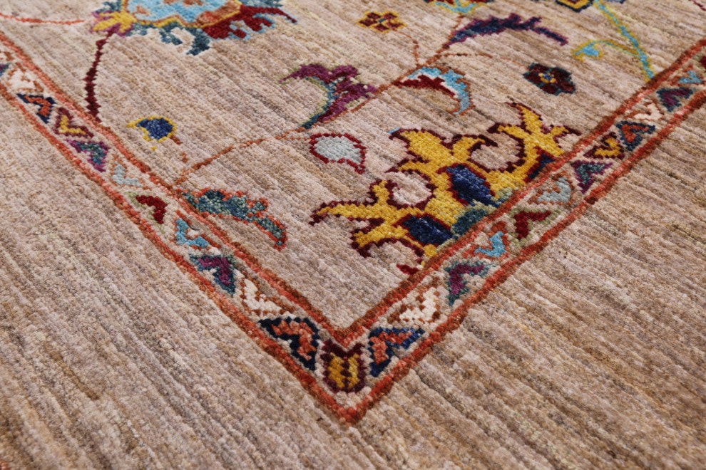 Persian Tabriz Handmade Wool Rug 3' 3" X 4' 11" Q7460