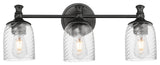Maxim 21353 Swirl 3 Light 23"W Vanity Light - Black