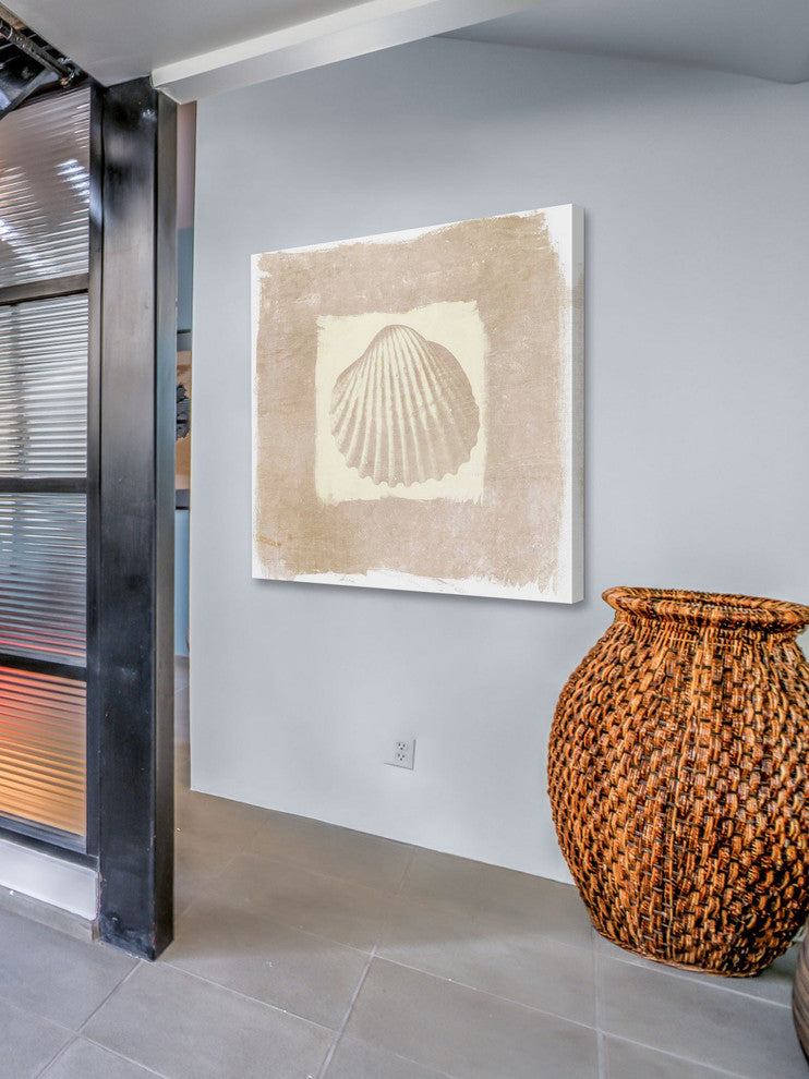 "Sea Shell" Painting Print on Canvas by Irena Orlov