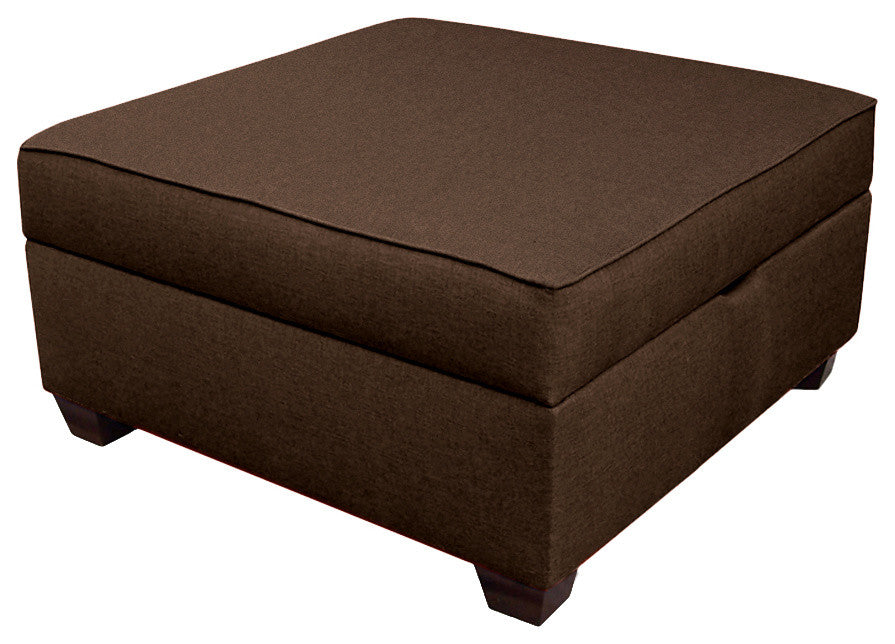 Duobed Storage Ottoman, 36", Espresso, 36"