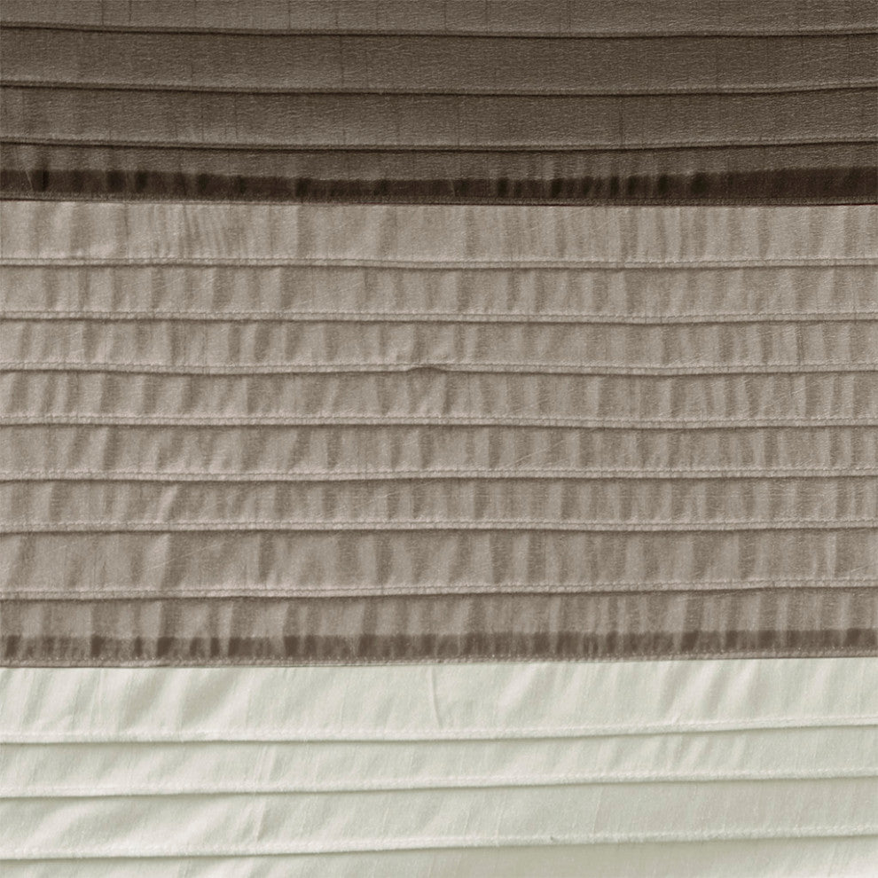Madison Park Amherst Faux Silk Shower Curtain