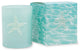 Blue Glass Icon Candle, Starfish