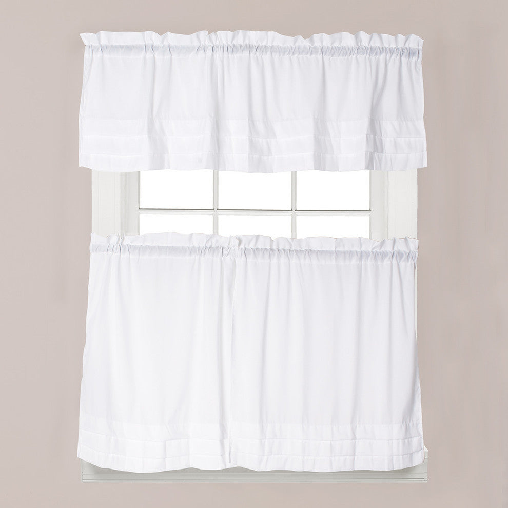 Saturday Knight Holden Valance, White