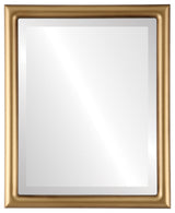 Pasadena Framed Rectangle Mirror, Desert Gold, 21"x25"