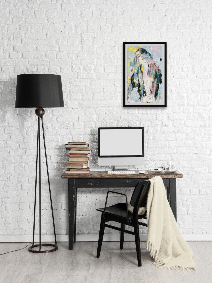 "Your Looks Can Kill" Framed Painting Print