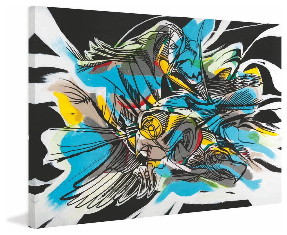 "Raven Claw" Print on Canvas