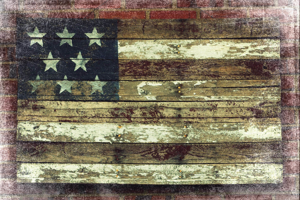 "Oh Beautiful" Painting Print on Wrapped Canvas