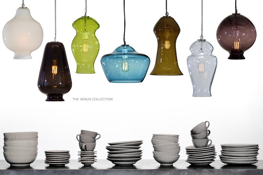 Aura Pendant, The Vesuvius Collection, Citron
