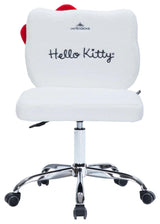 Teddy Fur Swivel Vanity Chair, Pink
