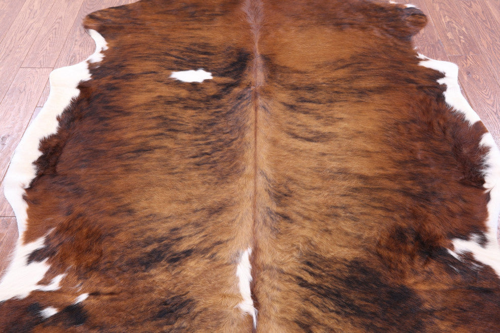 Natural Cowhide Rug 7' 1" X 5' 6" C1513