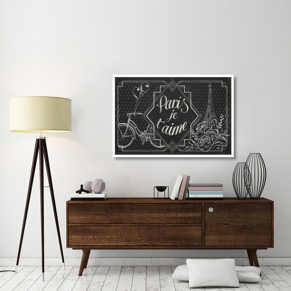 "Vive Paris III" Digital Paper Print by Janelle Penner, 50"x34"