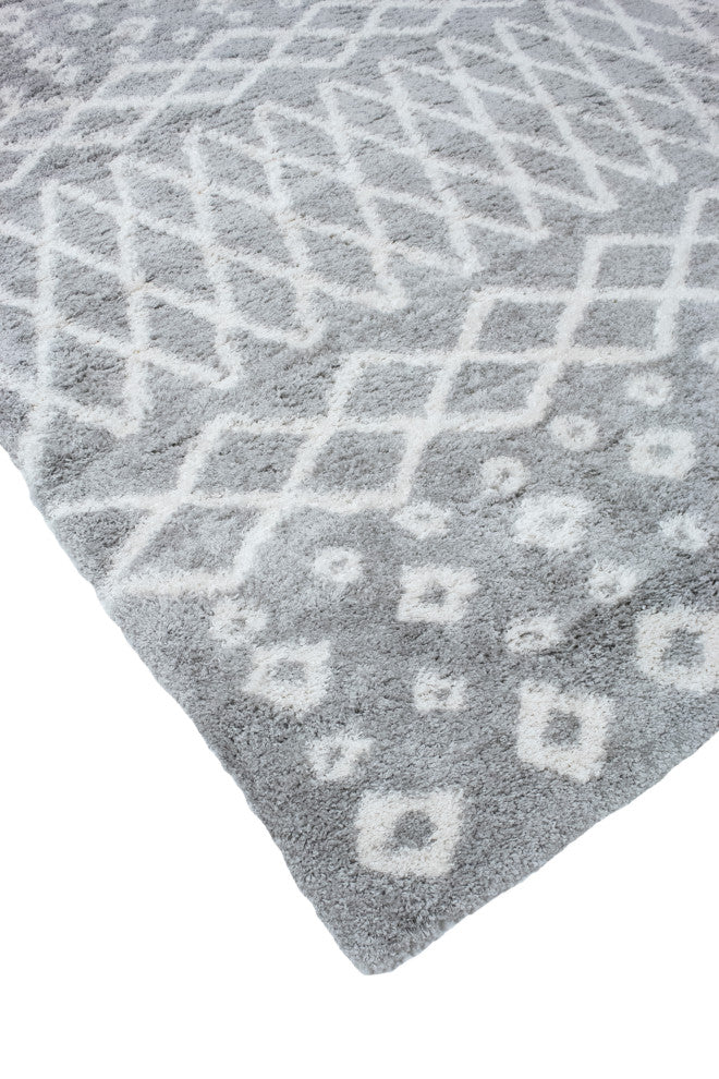 Noori Rug Shag Roy Silver/Ivory Rug