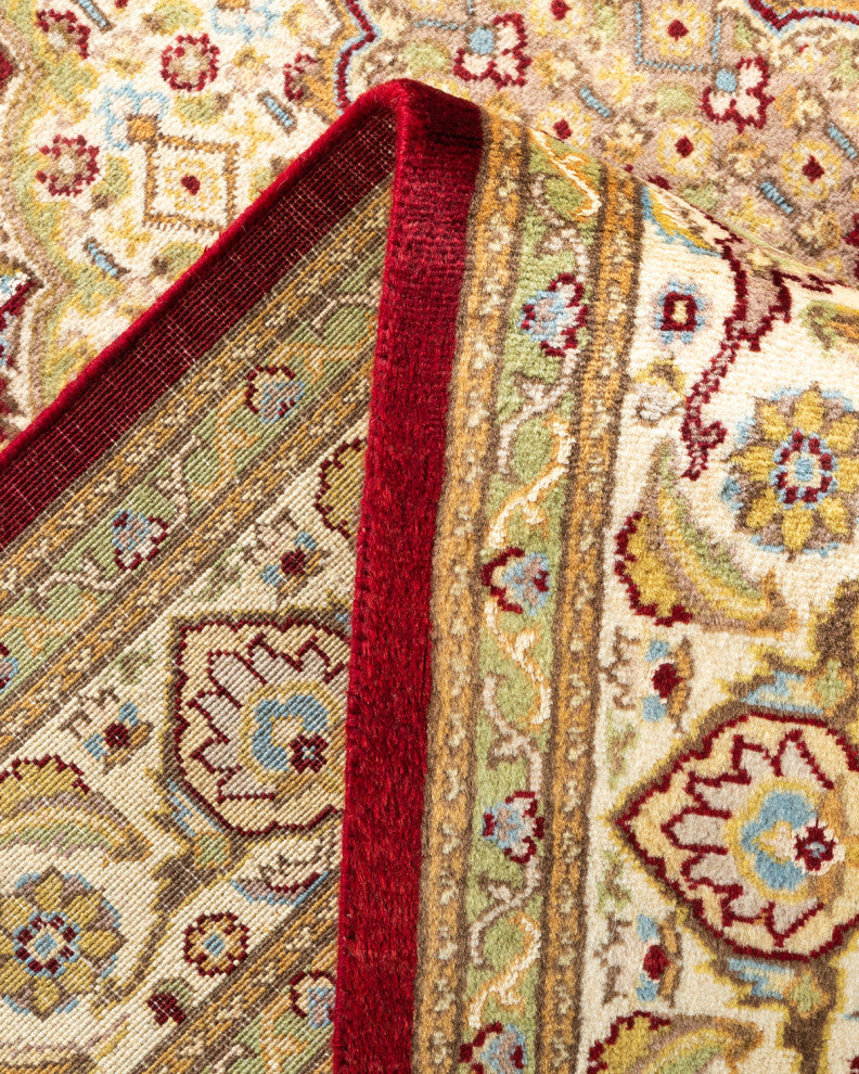 Mogul, One-of-a-Kind Hand-Knotted Area Rug Red, 4'8"x7'5"