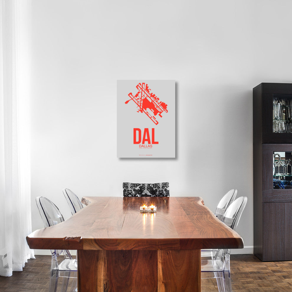 "DAL Dallas Poster 1" Fine Art Print