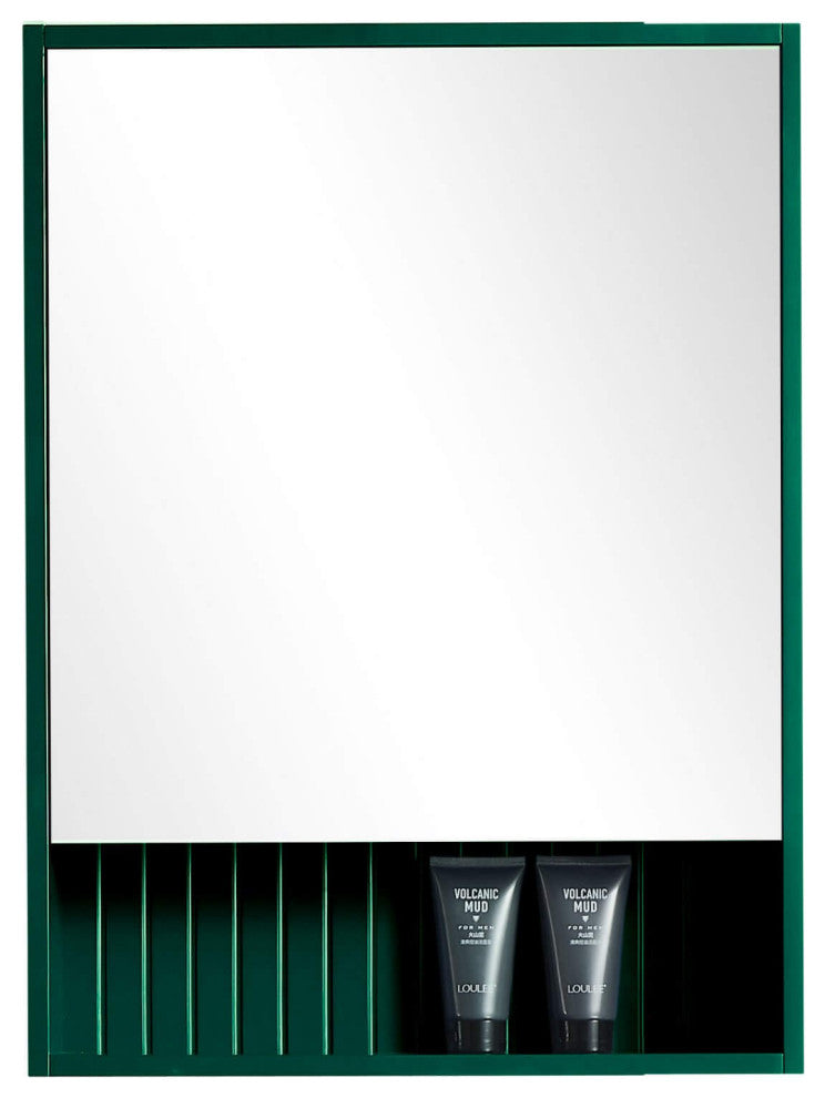 Venezian 18" Medicine Cabinet, Green, 22"