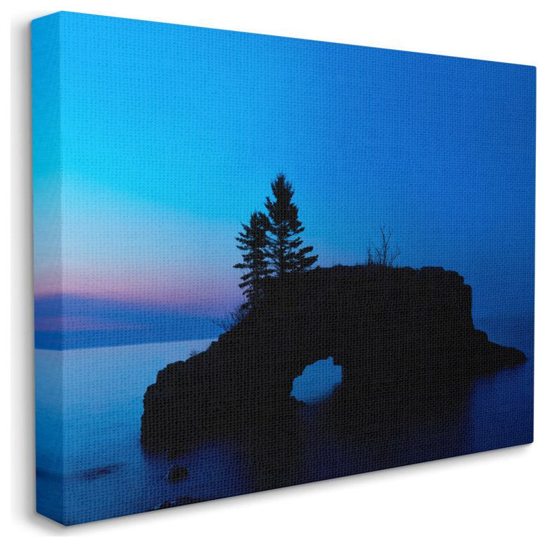 Lake Blue Purple Landscape Photograph, 30"x40"