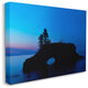 Lake Blue Purple Landscape Photograph, 30"x40"