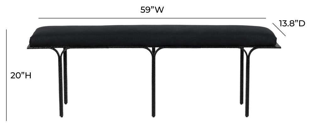 Bryn Black Bench