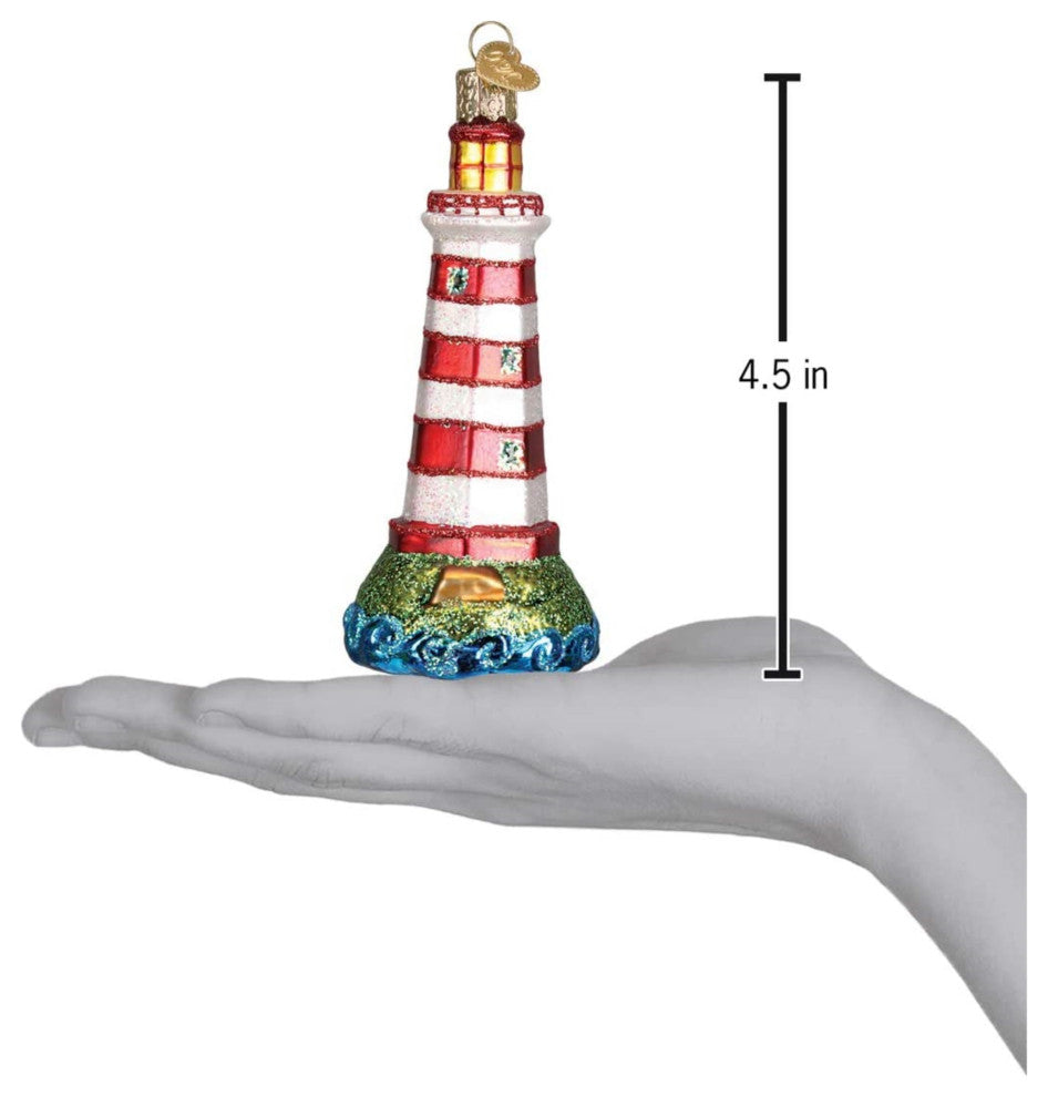 Old World Christmas Collection Glass Blown Ornaments Sambro Lighthouse