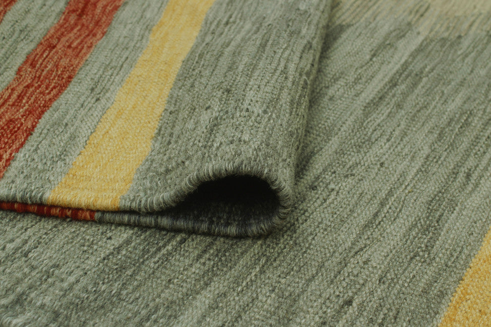 Winchester Kilim Janice Rust/Brown Rug, 5'0x6'7