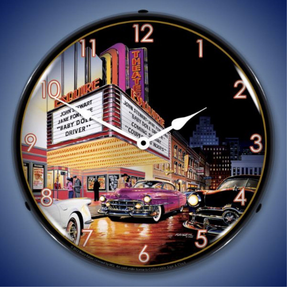 MGL1209401 Esquire Theatre Clock