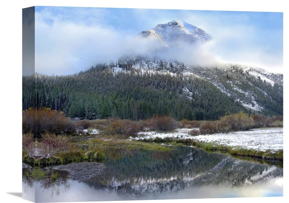 "Phi Kappa Mountain And Summit Creek, Idaho" Artwork, 16" x 12"