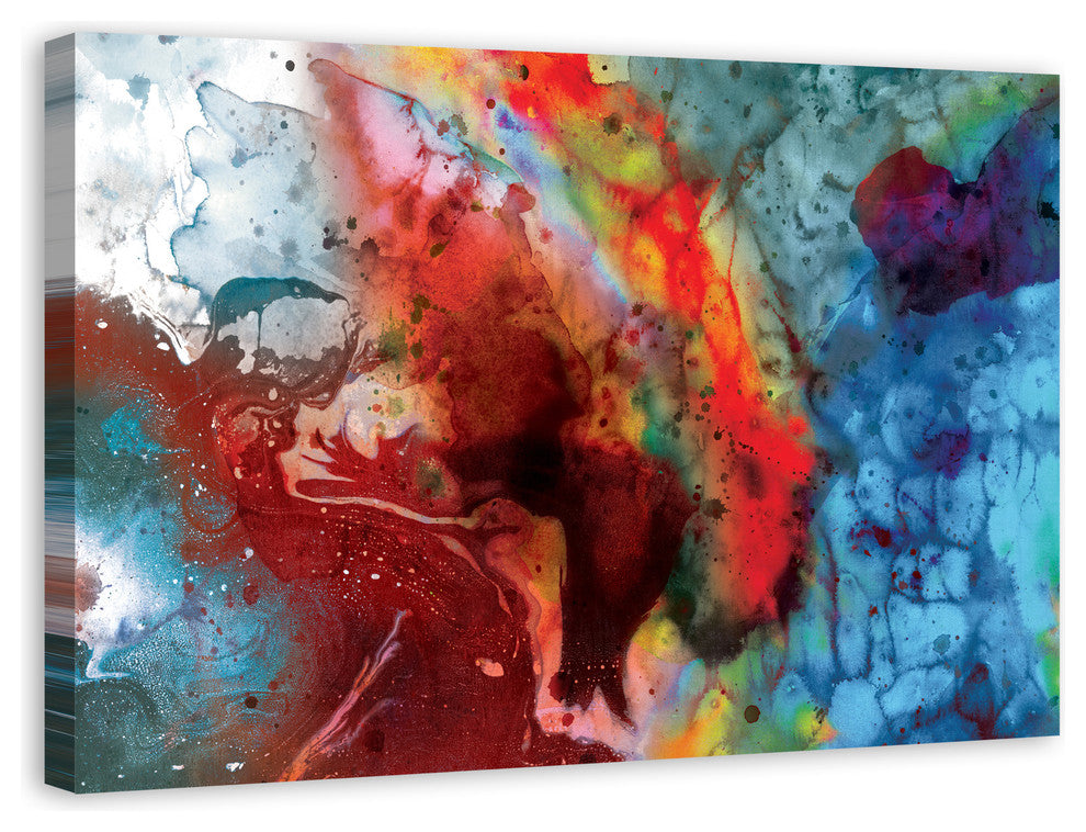 "Alliance 2 Contemporary" Canvas Wall Art, 48"x32"