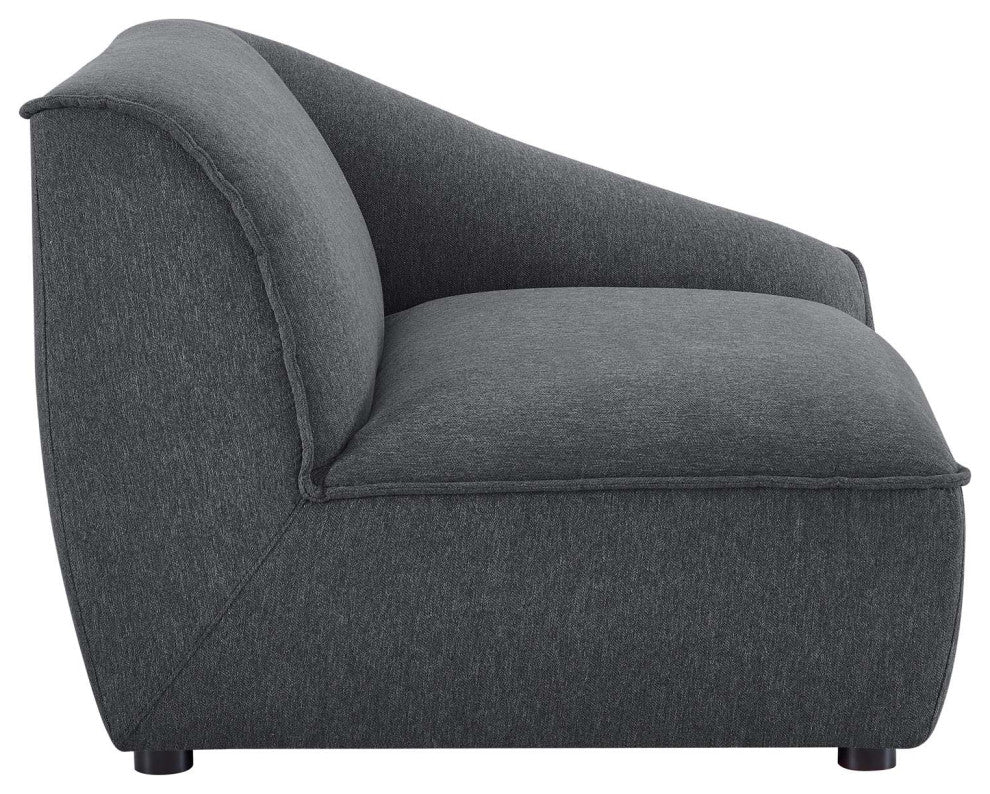 Comprise 6-Piece Living Room Set Charcoal