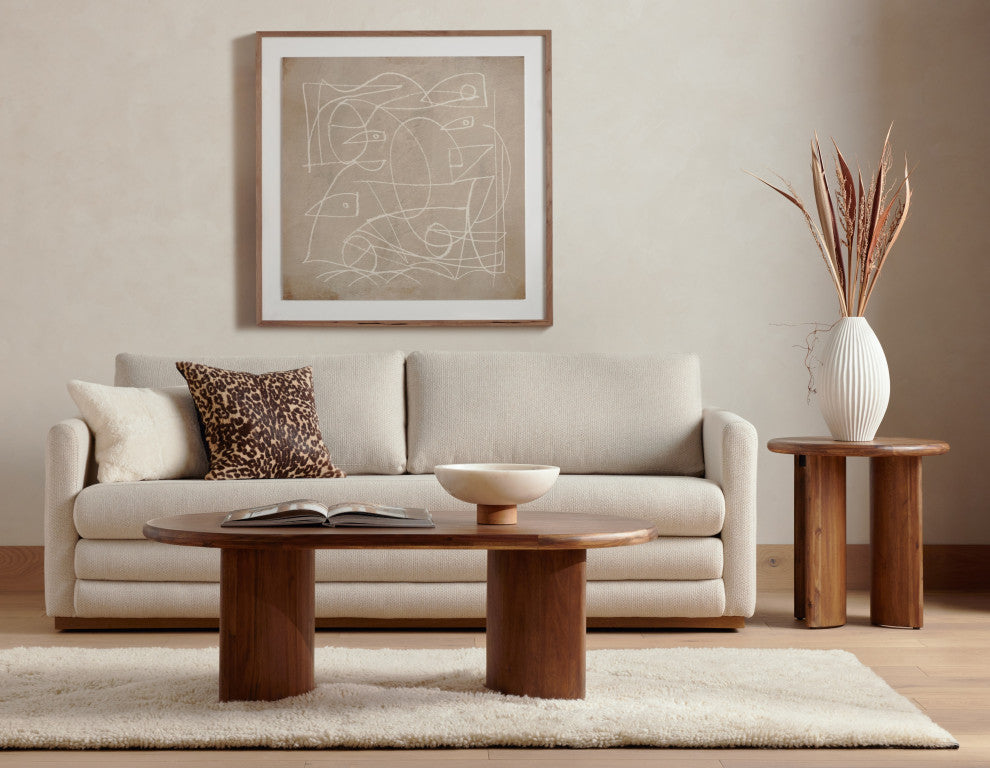 Paden End Table-Seasoned Brown Acacia