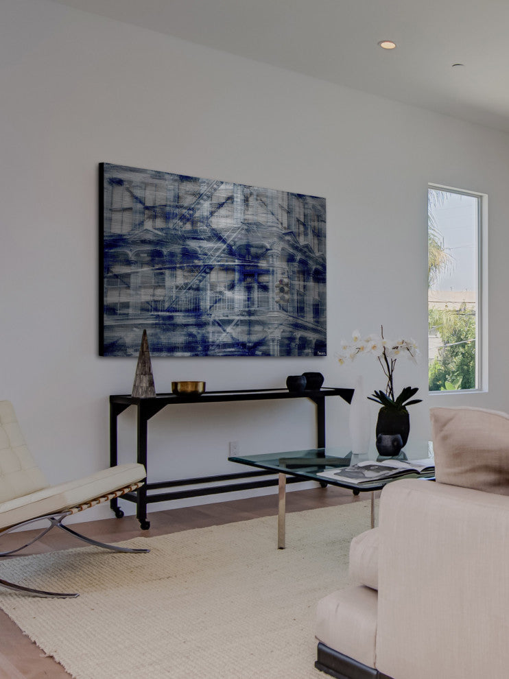 "Twin Escapes" Print on Brushed Aluminum, 45"x30"
