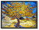 Golden Tree Blue Yellow Van Gogh Classical Painting, 24"x30"