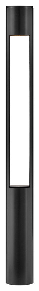 Hinkley Atlantis Round Large Bollard, Satin Black
