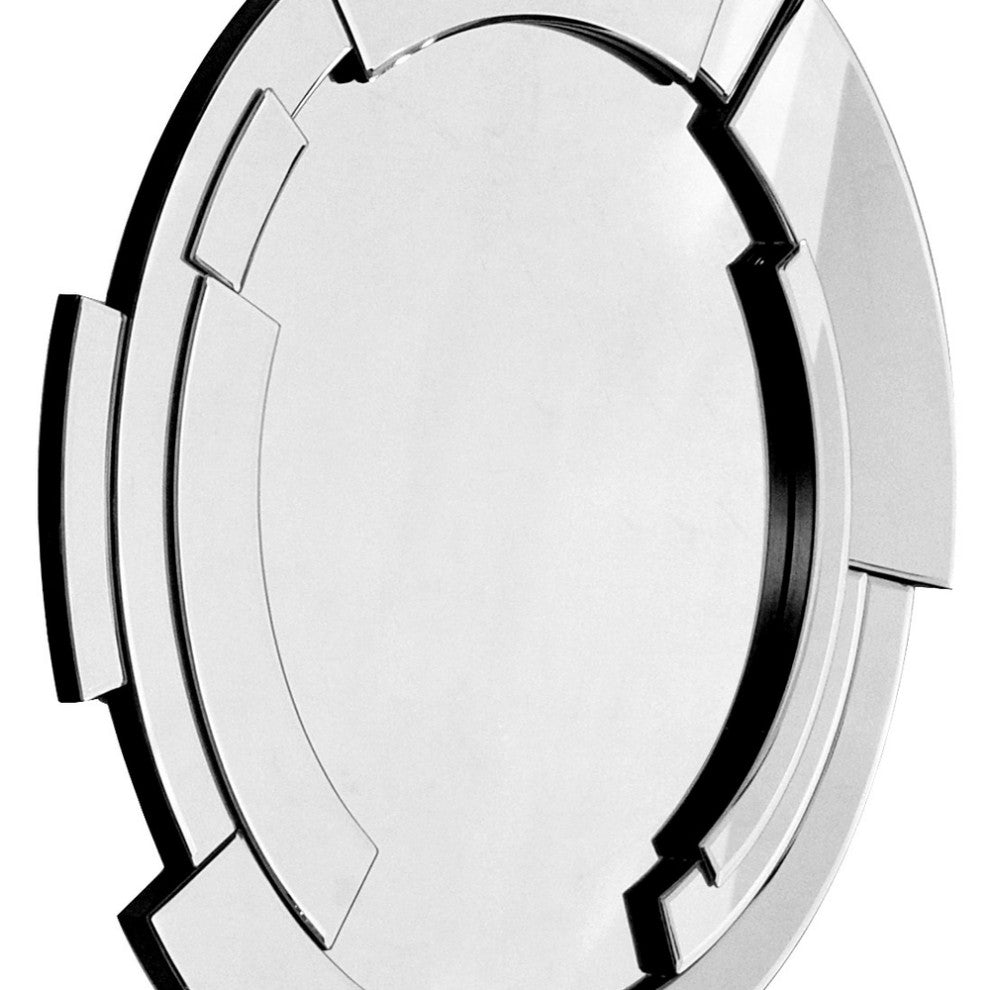 Silver Expanse Wall Mirror