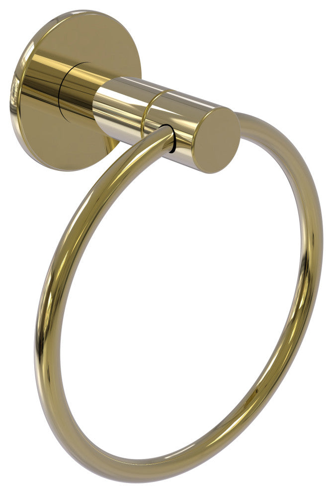 Fresno Towel Ring, Unlacquered Brass