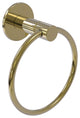 Fresno Towel Ring, Unlacquered Brass
