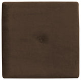 Bella 1" Wall Pixel I With Button, Chocolate