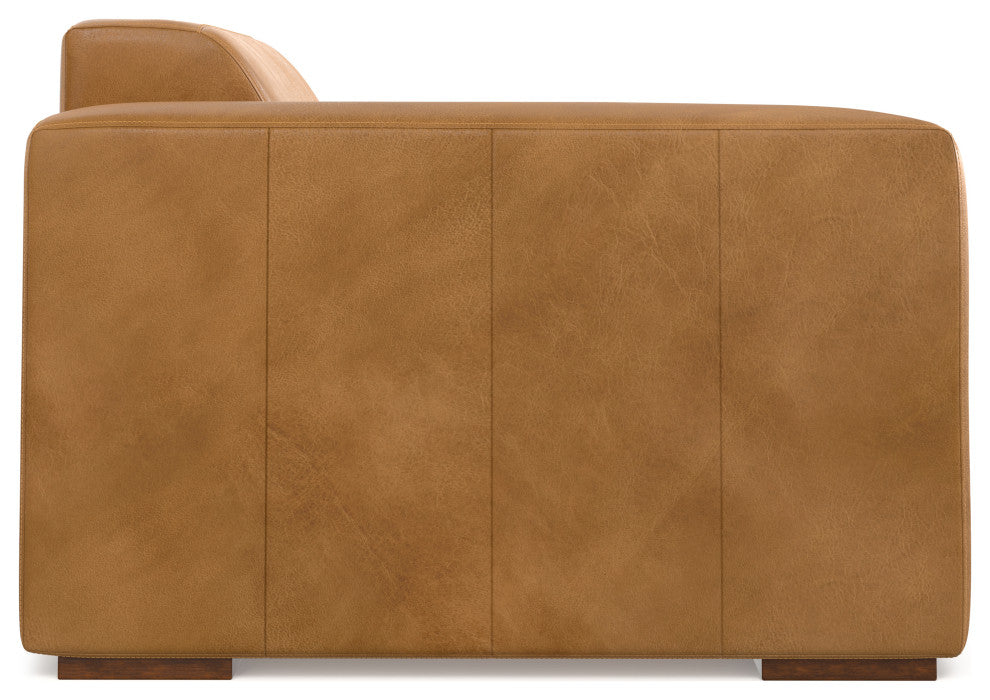 Rex 2-Seater Modular Sofa in Genuine Leather