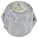Other Clear Knob Handle With Button and Set Screw, Other Finishes