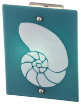 9 Wide Metro Fusion Nautilus Wall Sconce