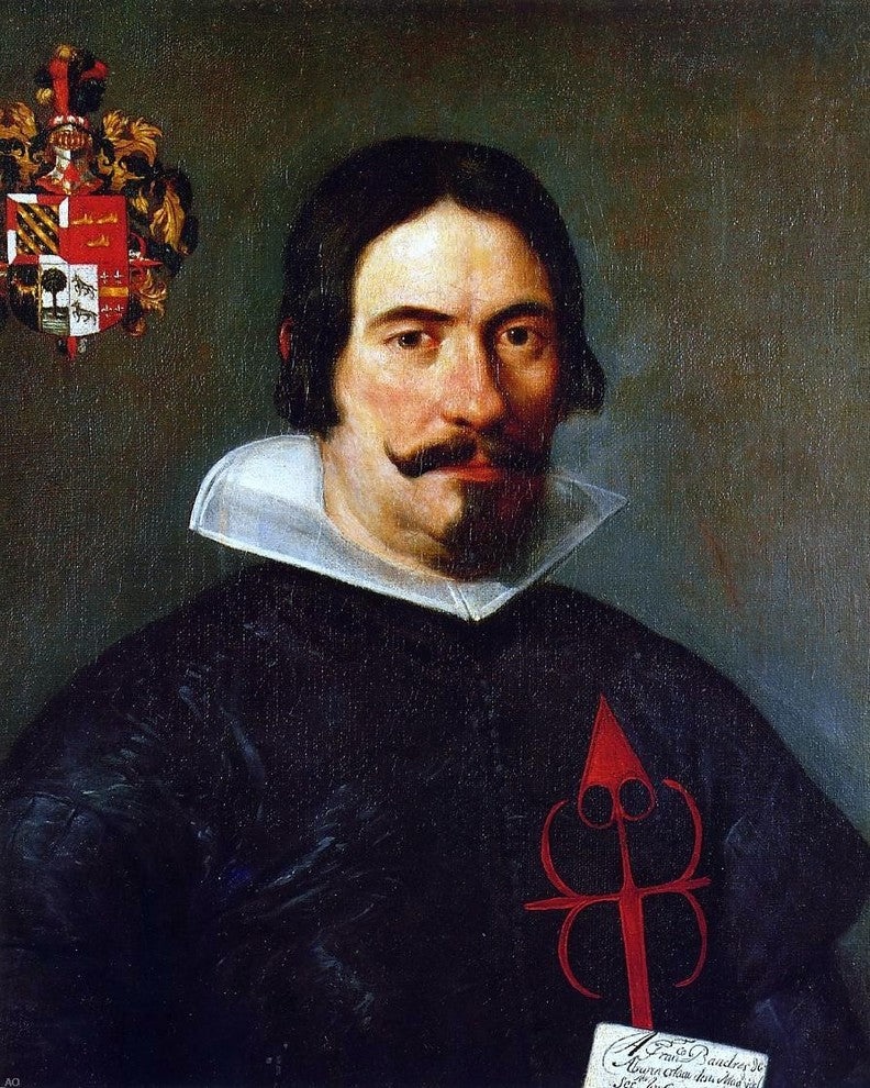 Diego Velazquez Francisco Bandres de Abarca, Gallery Wrapped Canvas, 20"x25"